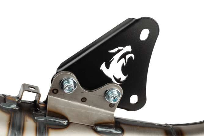 Auspuff Voca Sabotage 50 - 70 Minarelli stehend