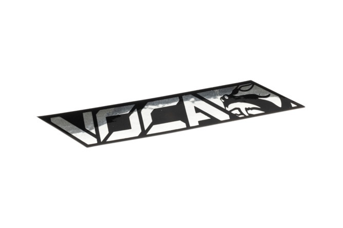 Sticker de silencieux Voca Noir 11x1,8cm