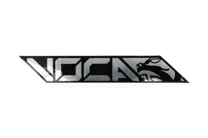 Sticker de silencieux Voca Noir 11x1,8cm