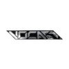 Sticker de silencieux Voca Noir 11x1,8cm