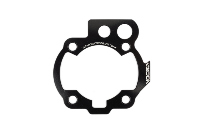 Cale de cylindre 1,5mm Voca AM6 Noir