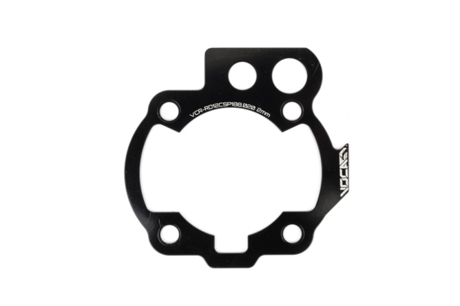Cylinder Spacer 2mm Voca AM6 Black