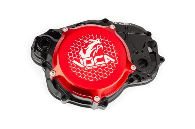 Kupplungsdeckel Voca Schwarz / Rot AM6