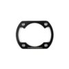 Zylinderfußspacer 8mm Voca Yamaha DT 50 LC Portugal Schwarz