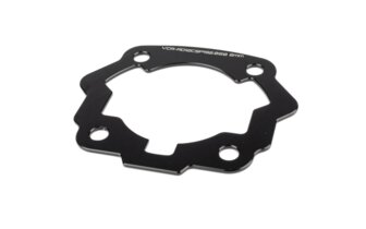 Cale de cylindre 2mm Voca Derbi Euro 2 Noir