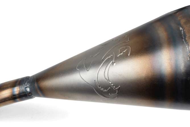 Auspuff Voca Cross Carbon 80/90cc Derbi DRD Pro