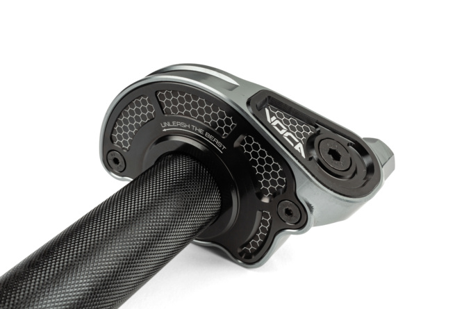 Quick-Action Throttle Voca Bestia CNC 90&ordm; Black