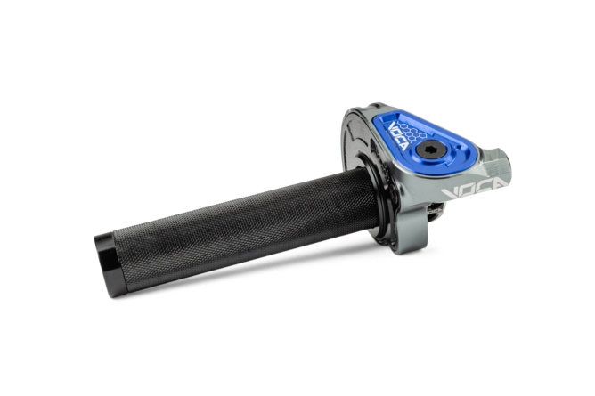 Comando Gas Rapido Voca Bestia CNC 90&ordm; Blu