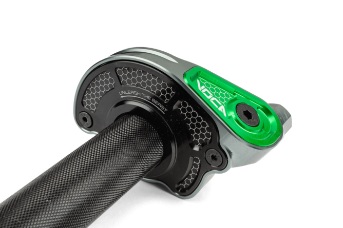 Comando Gas Rapido Voca Bestia CNC 90&ordm; Verde