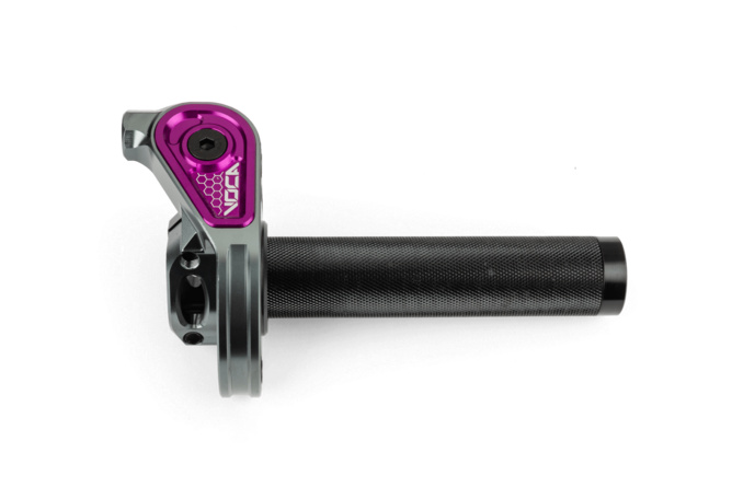 Comando Gas Rapido Voca Bestia CNC 90&ordm; Viola