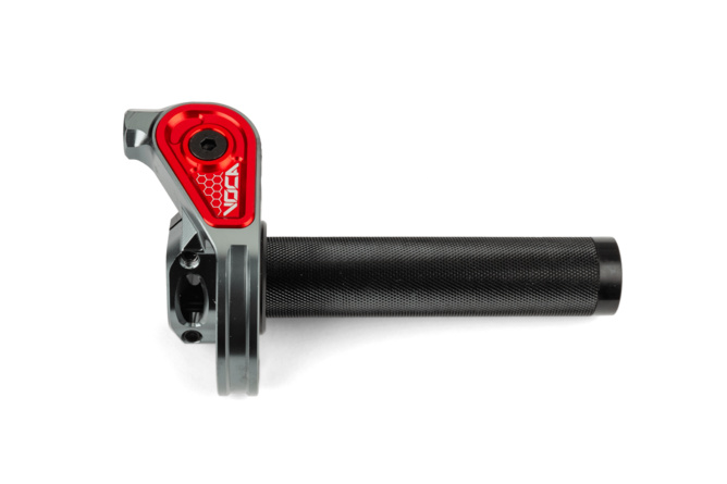 Comando Gas Rapido Voca Bestia CNC 90&ordm; Rosso