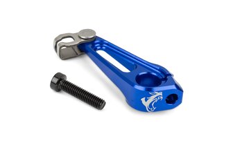 Ausr&uuml;ckhebel Kupplungs Voca CNC Derbi Blau