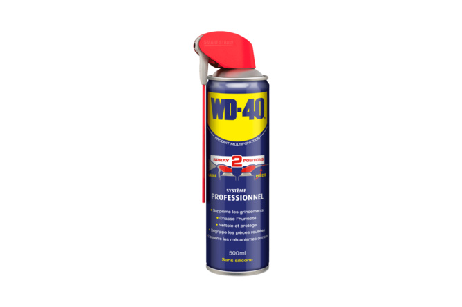 Spray lubrifiant, Produit Multifonction WD-40 spray double position 250ml en Aérosol
