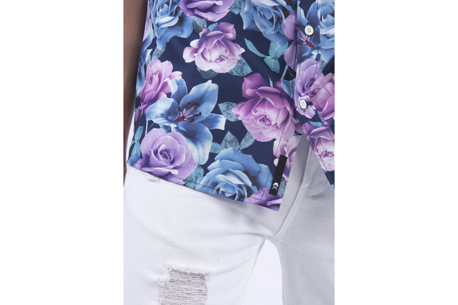 Short Sleeve Shirt Roses Cayler & Sons black/mc