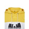 Block Hoodie Wu-Wear schwarz/weiß/gelb