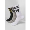 Socken 3-Pack Wu-Wear weiß/grau/schwarz