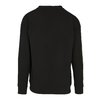 Sweater Crewneck / Rundhals Wu-Wear Tape Chest Embroidery schwarz