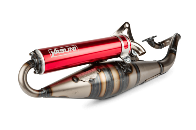 Exhaust Yasuni Z Red fortuna Minarelli horizontal (Yamaha Aerox)