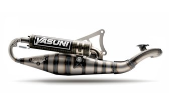 Pot d'échappement Yasuni Carrera 10 MBK Nitro Carbone / Aramide