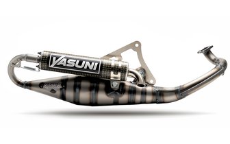 Marmitta Yasuni Carrera 10 Carbon / Aramide Peugeot orizzontale