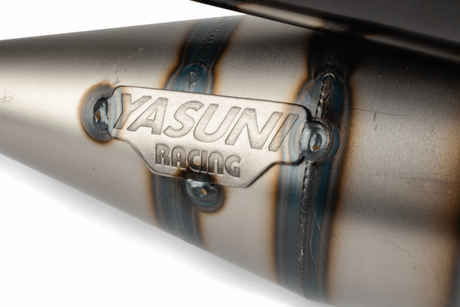 Pot d'échappement Yasuni Carrera 10 MBK Booster Noir