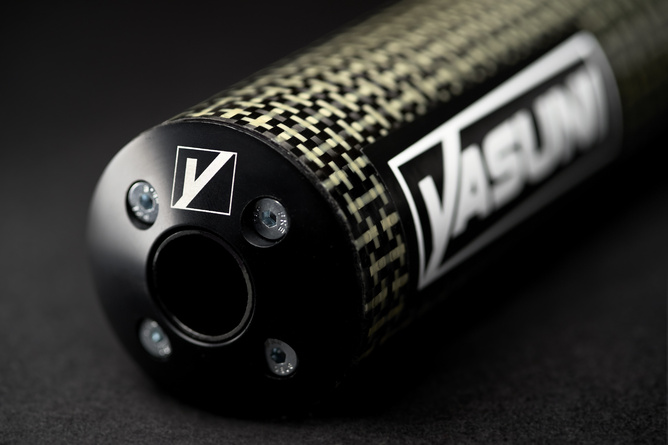 Pot d'échappement Yasuni Cross ML Yamaha DT 50 Carbone Kevlar®