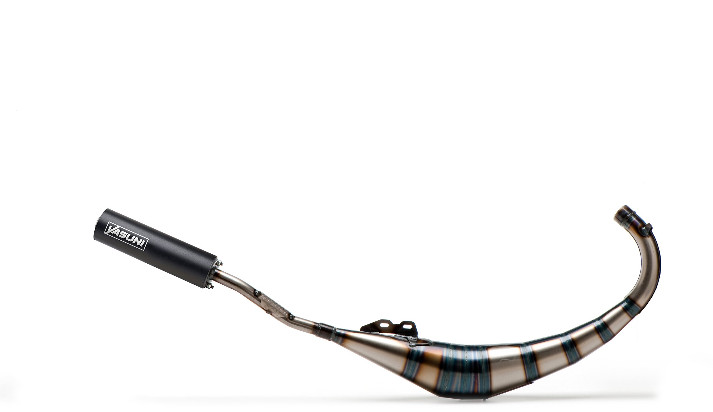 Exhaust Yasuni R2 black Yamaha TZR 50 | SCOOTER-ATTACK