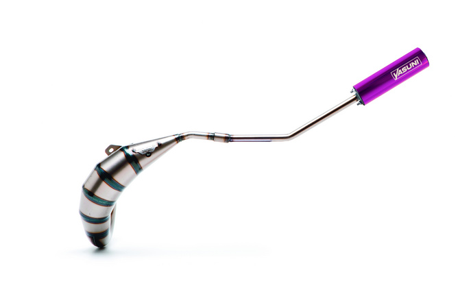 Scarico Yasuni Cross HM Derbi Senda Viola