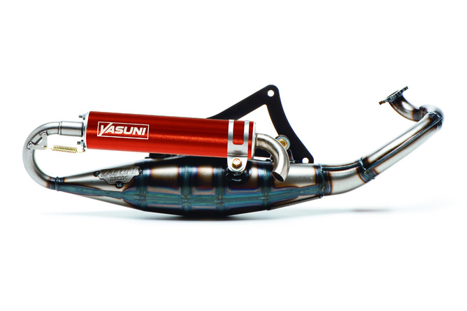 Auspuff Yasuni R Peugeot liegend / Morini Orange