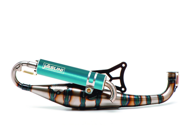 Auspuff Yasuni C21 Minarelli liegend Blau