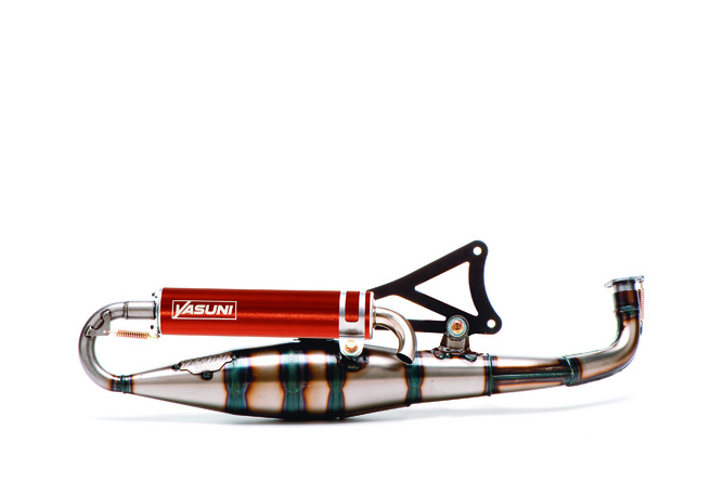 Auspuff Yasuni C16 Minarelli liegend Orange