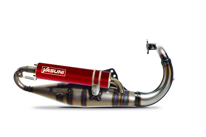 Auspuff Yasuni R-Pro Peugeot stehend Rot