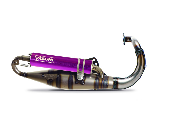 Auspuff Yasuni R-Pro Peugeot stehend Lila