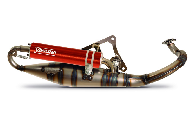 Auspuff Yasuni R-Pro Peugeot liegend / Morini Orange