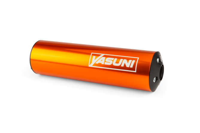 Endschalldämpfer Yasuni Schaltmoped Orange (Ausgang links)