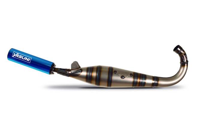 Auspuff Yasuni MBK 51 Blau