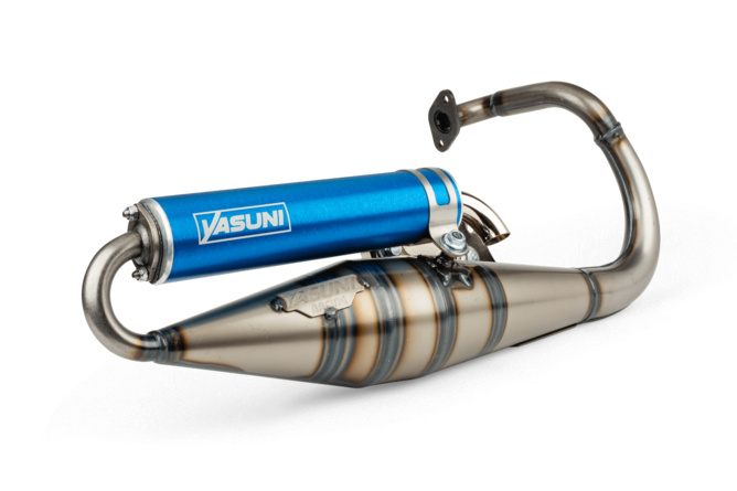 Auspuff Yasuni Z Peugeot stehend Blau