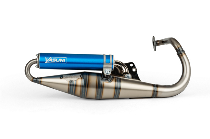 Auspuff Yasuni Z Peugeot stehend Blau
