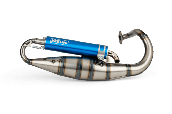 Auspuff Yasuni R Peugeot stehend Blau
