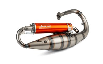 Exhaust Yasuni R Peugeot vertical Orange