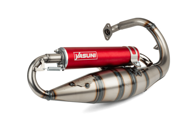 Auspuff Yasuni R Peugeot stehend fortuna red