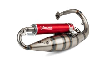 Exhaust Yasuni R Peugeot vertical fortuna red