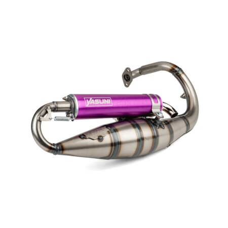Exhaust Yasuni R Peugeot vertical Purple | MAXISCOOT