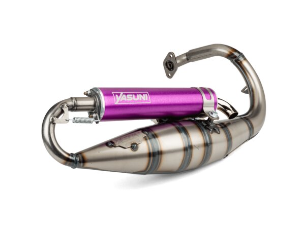 Exhaust Yasuni R Peugeot vertical Purple | MAXISCOOT