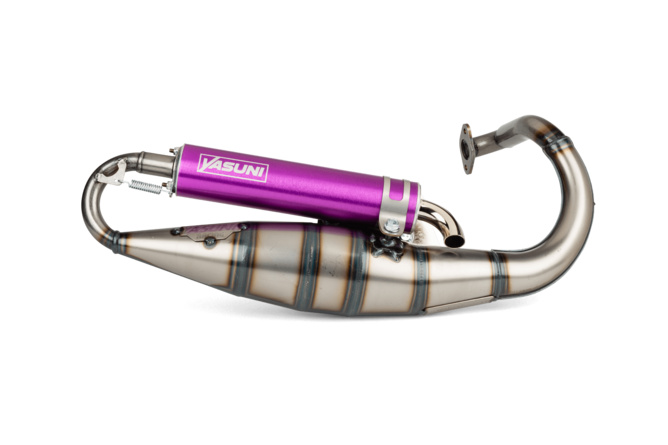Exhaust Yasuni R Peugeot vertical Purple