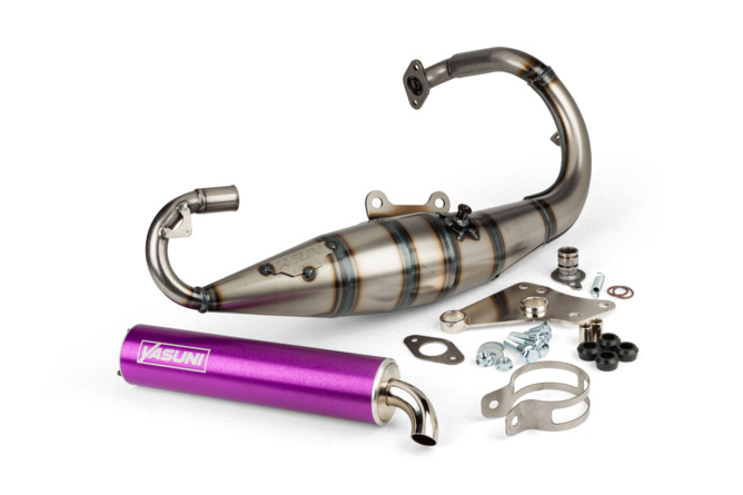 Exhaust Yasuni R Peugeot vertical Purple