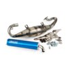Auspuff Yasuni R Peugeot liegend / Morini Blau