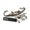Auspuff Yasuni R Derbi Atlantis / Peugeot liegend AC schwarz
