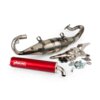 Marmitta Yasuni R Derbi Atlantis / Peugeot orizzontale AC fortuna red
