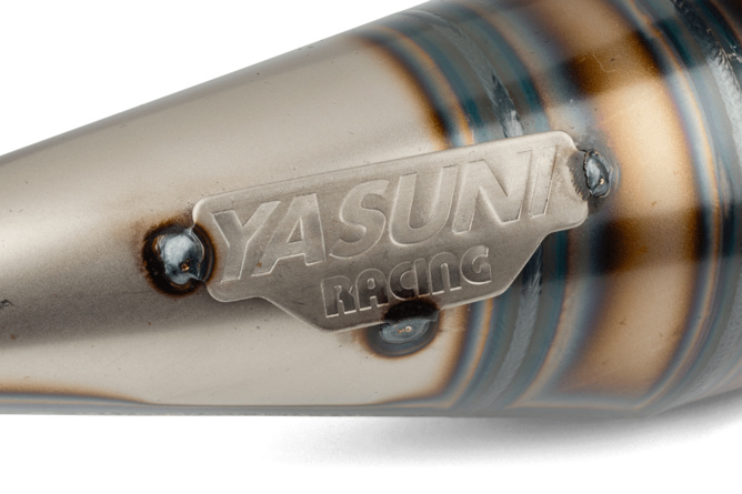 Auspuff Yasuni Z Carbon ESD Minarelli stehend mit Straßenzulassung